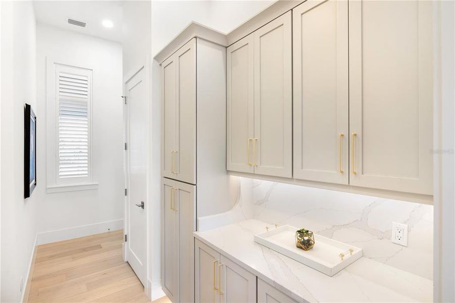 Furnished interior view inside a new home in , Sarasota (Image 44).