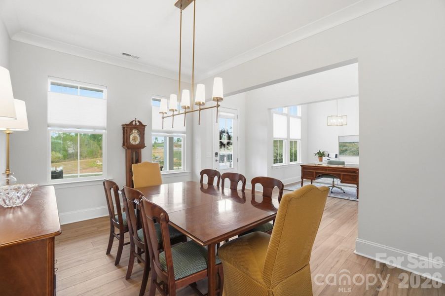 Furnished interior view inside a new home in , Belmont (Image 6).