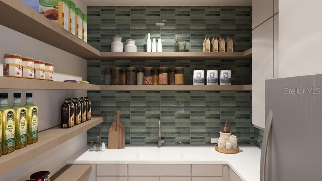 Close-up of interior finishes inside a home in , Tampa (Image 14).