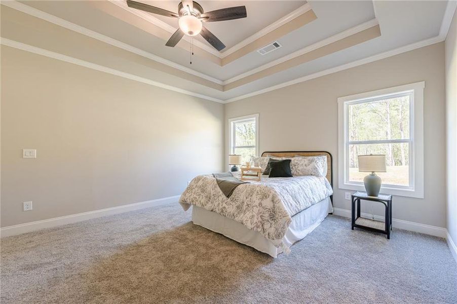 Furnished interior view inside a new home in , Covington (Image 32).