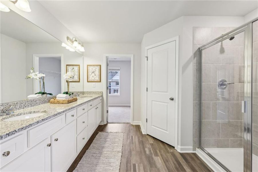 Furnished interior view inside a new home in Stephen's Landing, Loganville (Image 26).