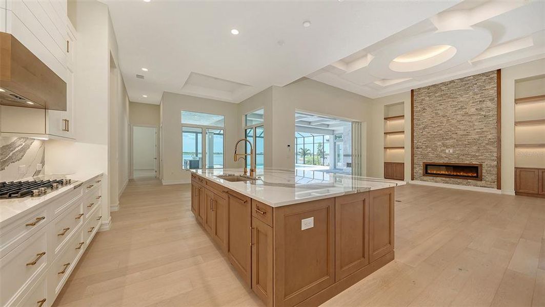 Furnished interior view inside a new home in , Sarasota (Image 4).