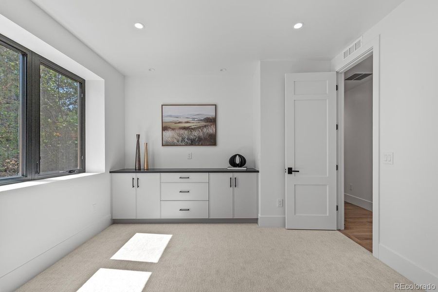 Furnished interior view inside a new home in , Castle Rock (Image 33).