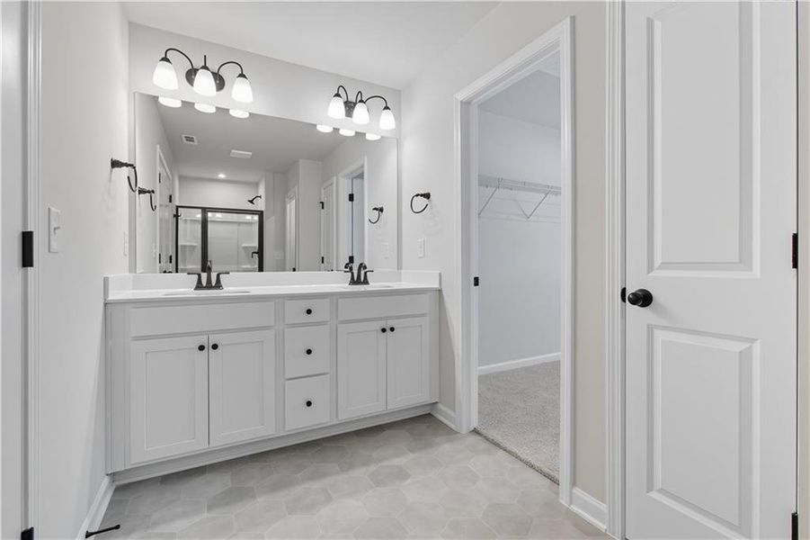 Furnished interior view inside a new home in Meadow Pines, Dallas (Image 4).