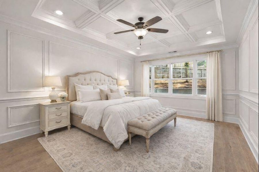 Furnished interior view inside a new home in , Gainesville (Image 6).