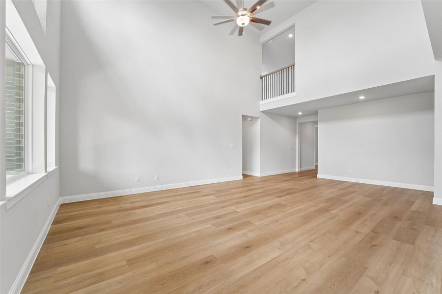 Spacious, unfurnished interior of a new home in Evergreen 55', Conroe (Image 32). Spacious, unfurnished interior of a new home in Evergreen 55', Conroe (Image 32).
