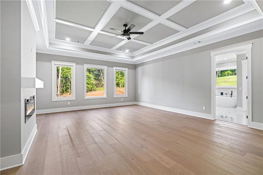 Spacious, unfurnished interior of a new home in , Buford (Image 33).