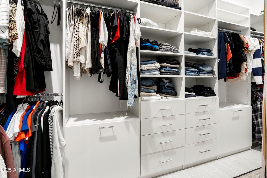 Closet at Primary Bedroom