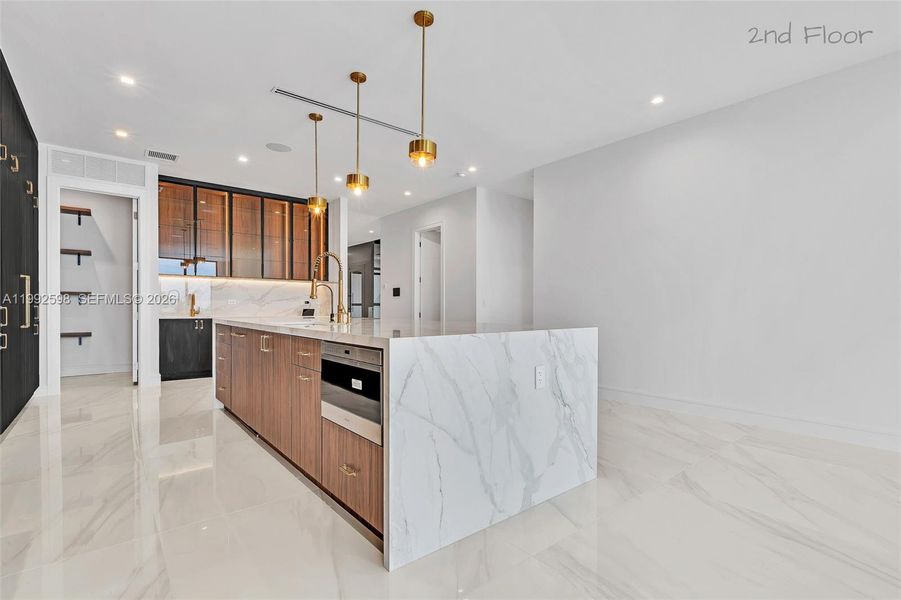 Furnished interior view inside a new home in , Key Largo (Image 6).