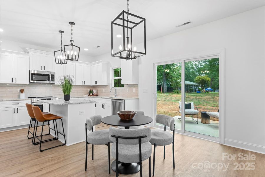 Furnished interior view inside a new home in , Harrisburg (Image 24). Furnished interior view inside a new home in , Harrisburg (Image 24).