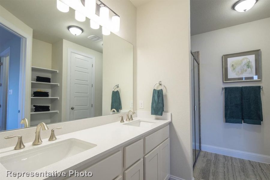 Representative furnished interior of a home built from the Clear Creek 2595 by Brohn Homes in Clear Creek, Round Rock (Image 16). Representative furnished interior of a home built from the Clear Creek 2595 by Brohn Homes in Clear Creek, Round Rock (Image 16).