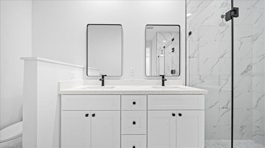 Furnished interior view inside a new home in , Lehigh Acres (Image 10).