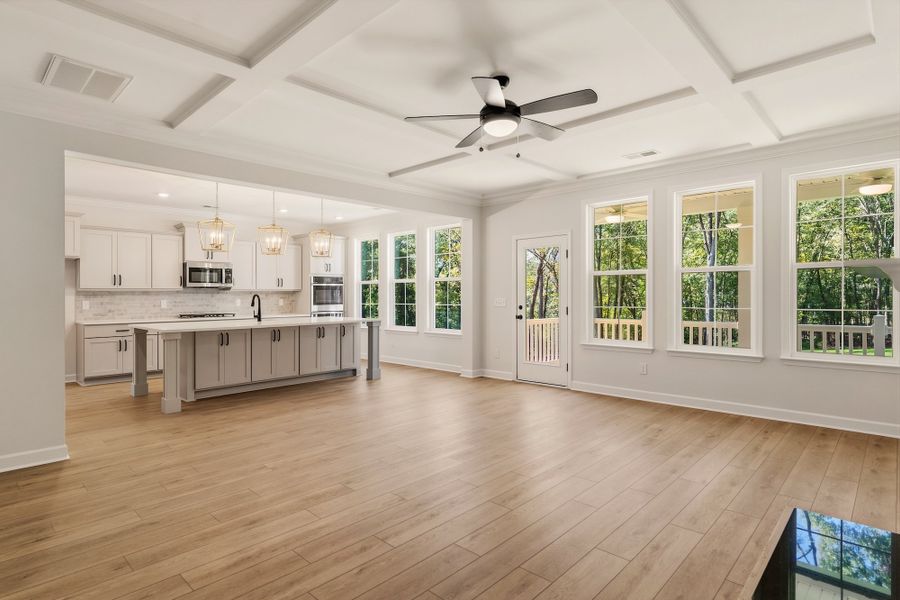 Spacious, unfurnished interior of a new home in Timberland Grove, Anderson (Image 39). Spacious, unfurnished interior of a new home in Timberland Grove, Anderson (Image 39).