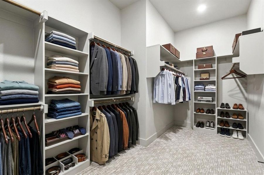 Furnished interior view inside a new home in , Weatherford (Image 10).