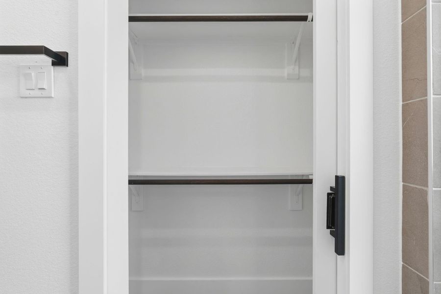 Close-up of interior finishes inside a home in , Houston (Image 11).