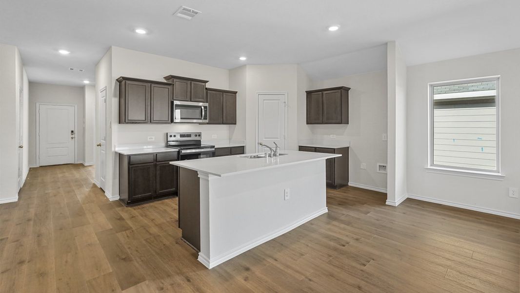 Furnished interior view inside a new home in Oak Valley Estates, Bullard (Image 7).