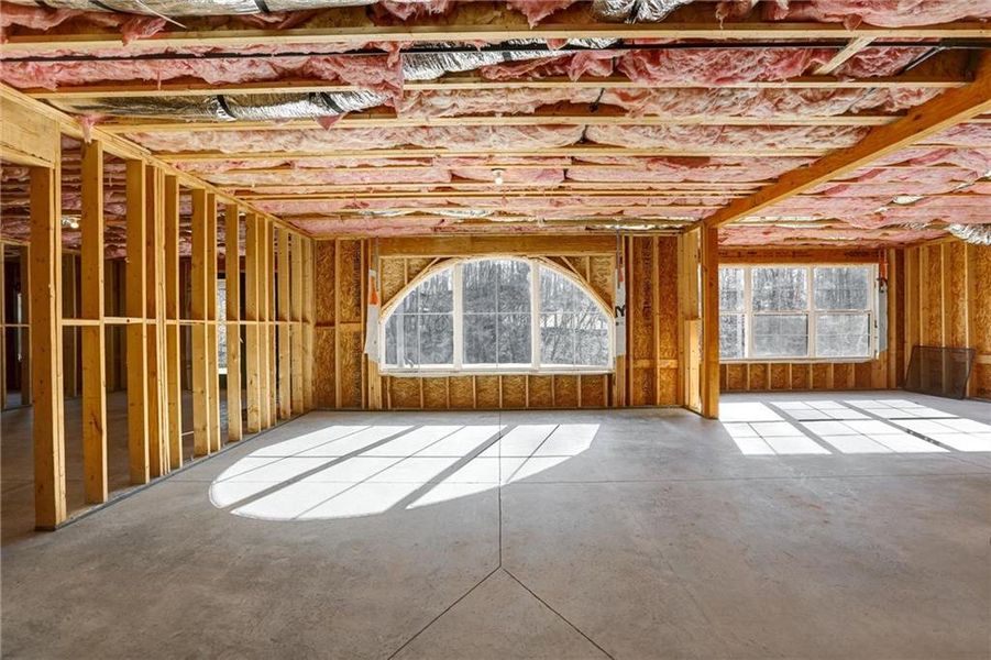 In-progress construction of a new home in , Gainesville, GA (Image 60).