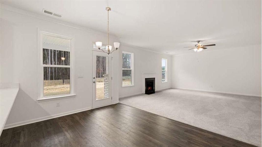 Spacious, unfurnished interior of a new home in Wildwood, Covington (Image 14).