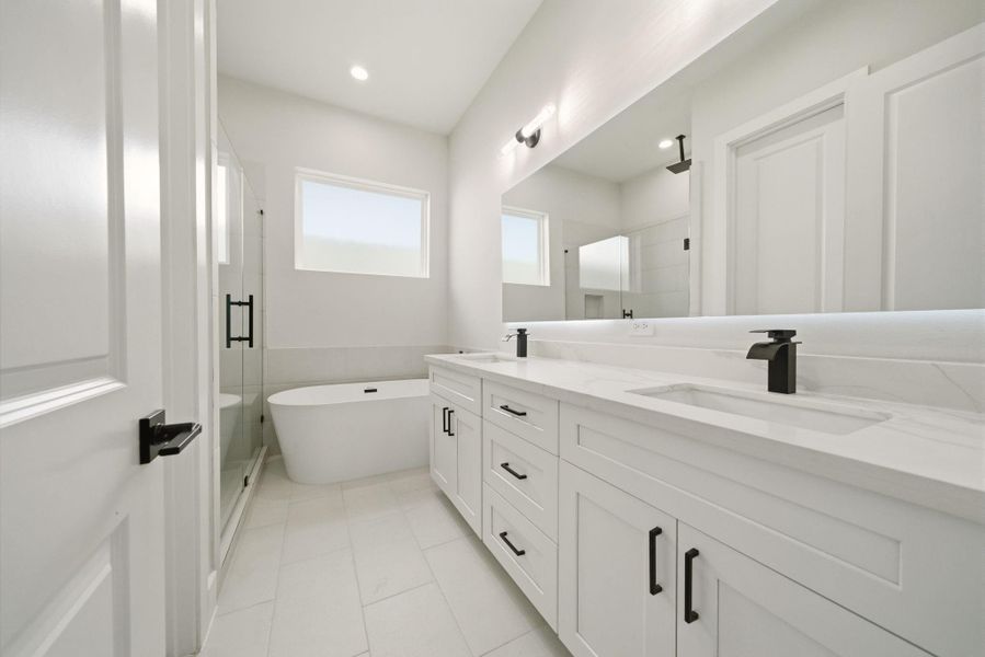 Furnished interior view inside a new home in Cedar Post, Houston (Image 7). Furnished interior view inside a new home in Cedar Post, Houston (Image 7).