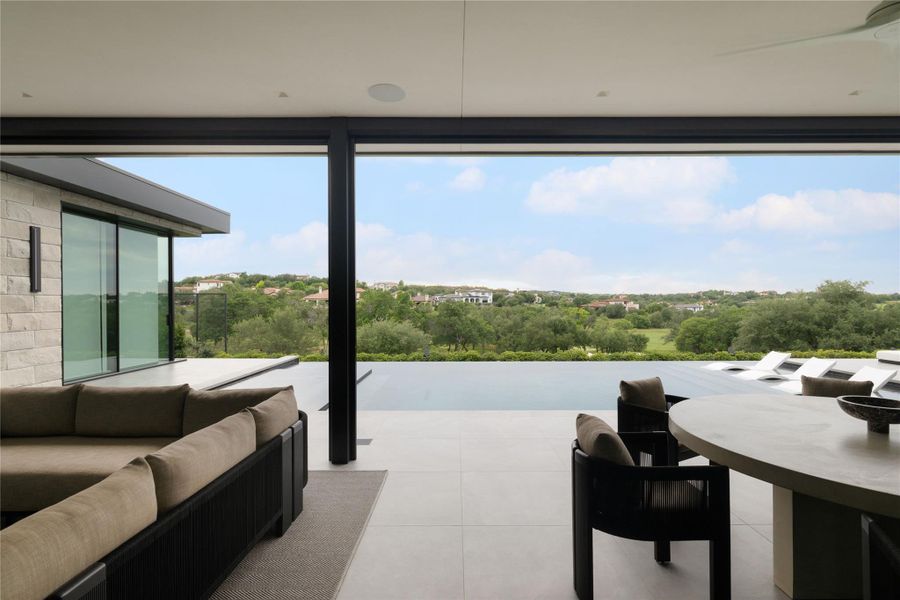 Exterior details and patio area of a home in , Austin (Image 16).