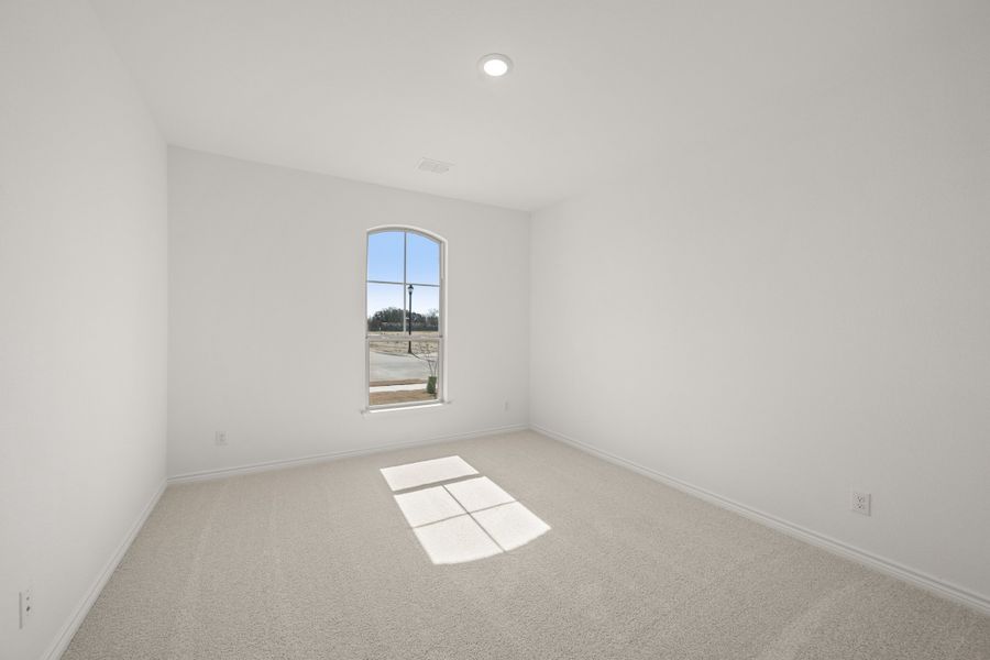 Spacious, unfurnished interior of a new home in Baker Farms, Cleburne (Image 27). Spacious, unfurnished interior of a new home in Baker Farms, Cleburne (Image 27).