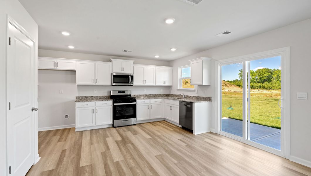 Furnished interior view inside a new home in Gibson Grove, Laurens (Image 6). Furnished interior view inside a new home in Gibson Grove, Laurens (Image 6).