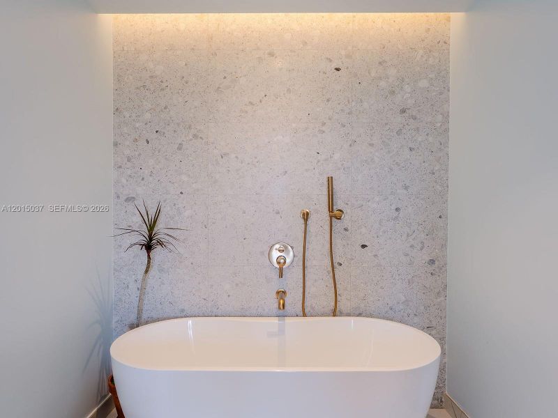 Close-up of interior finishes inside a home in , Miami (Image 21).