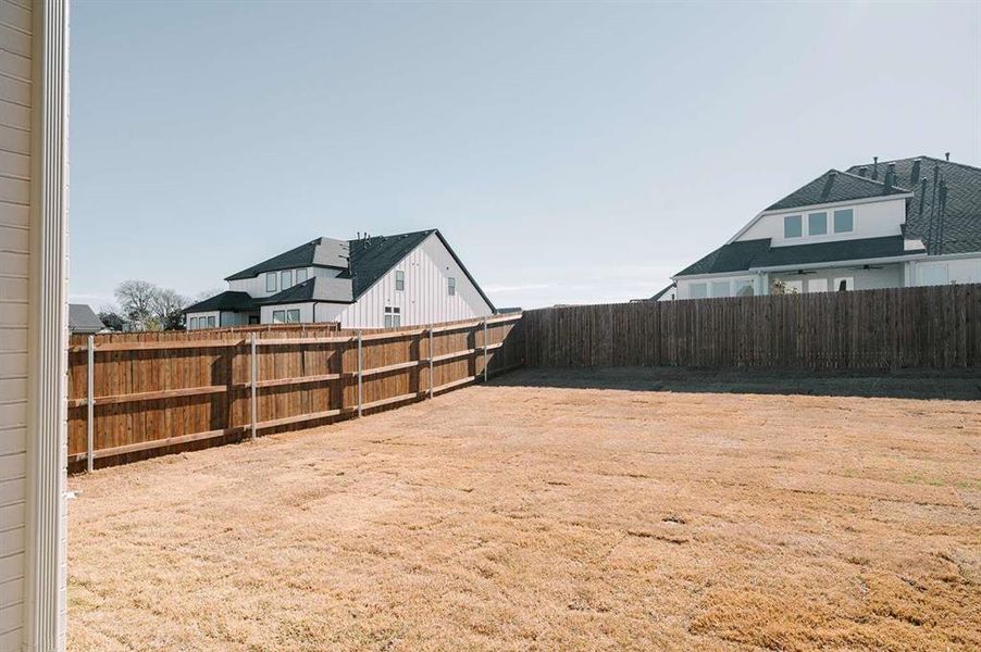 Exterior details and patio area of a home in , Aledo (Image 3).