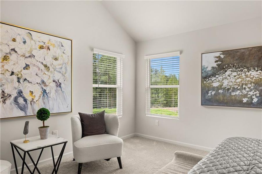 Furnished interior view inside a new home in Walden Park - The Retreat, Jonesboro (Image 50).