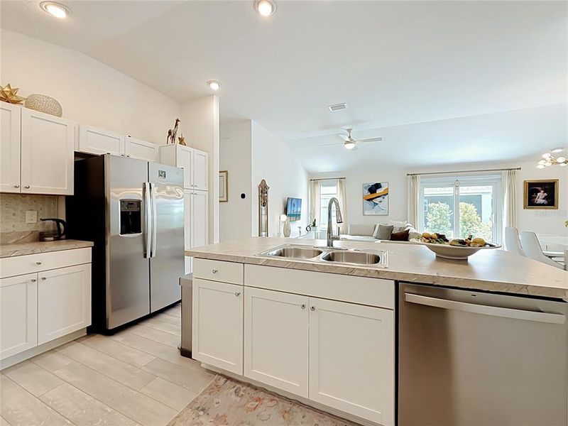 Furnished interior view inside a new home in , The Villages (Image 8).
