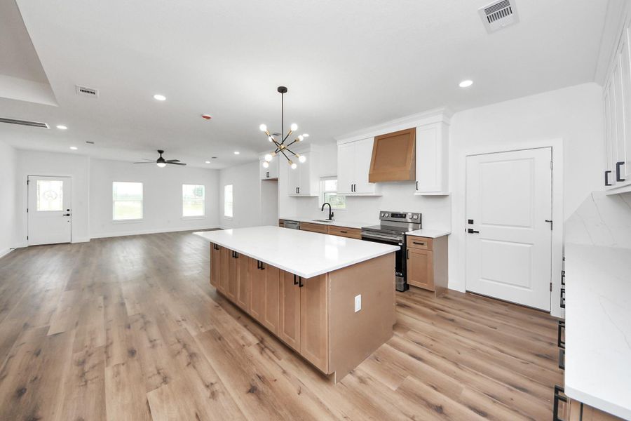 Furnished interior view inside a new home in , Brookshire (Image 7).