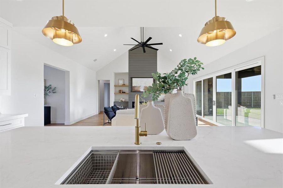 Furnished interior view inside a new home in , Red Oak (Image 14).