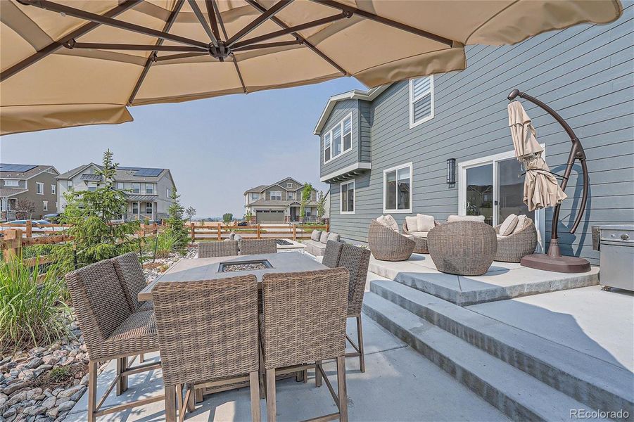Furnished interior view inside a new home in Morgan Hill, Erie (Image 7).