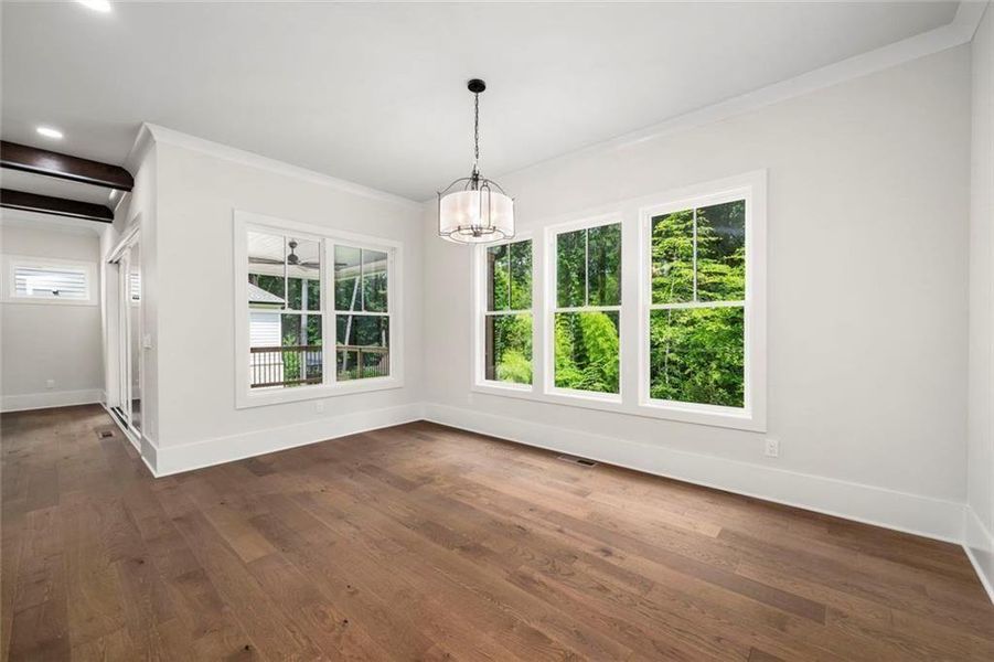 Spacious, unfurnished interior of a new home in , Atlanta (Image 58).