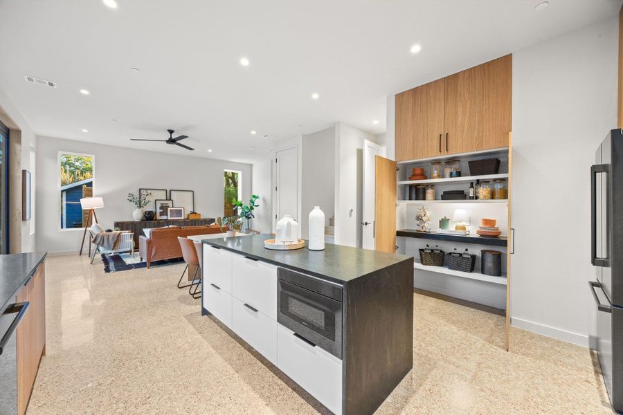 Furnished interior view inside a new home in , Austin (Image 34). Furnished interior view inside a new home in , Austin (Image 34).