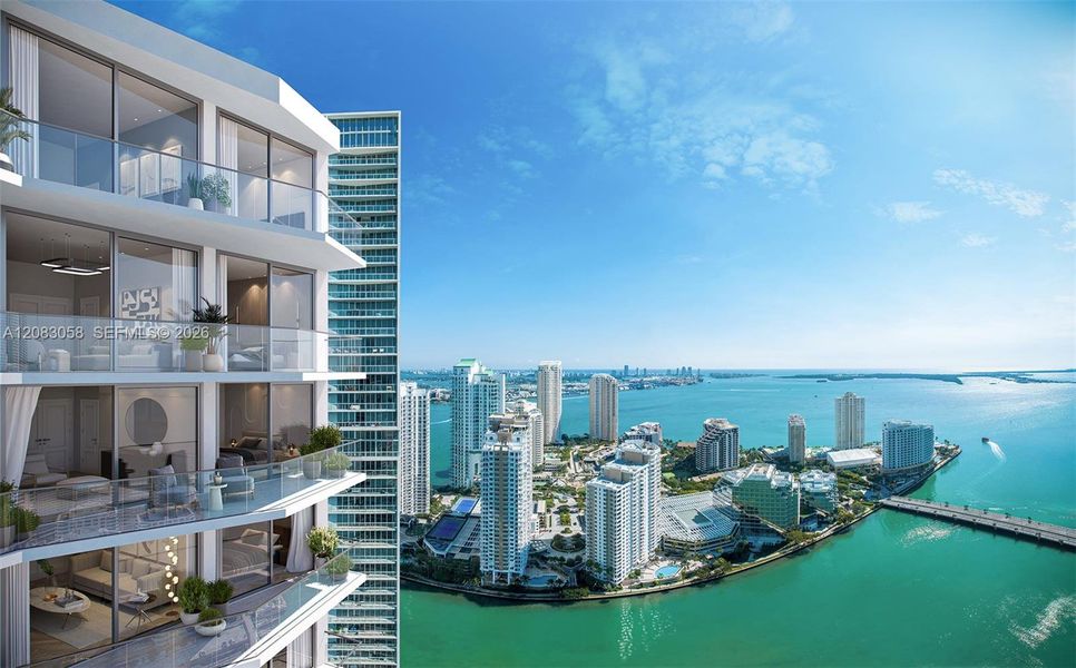 Condo located in Miami, FL showcasing its design and architecture (Image 21).