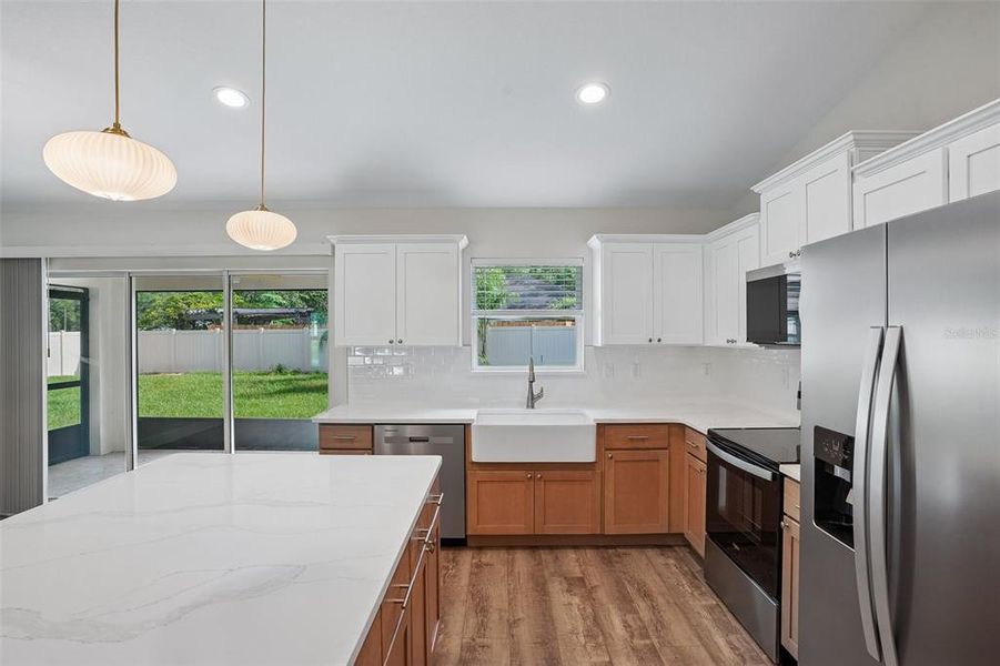 Furnished interior view inside a new home in , Citrus Springs (Image 7).