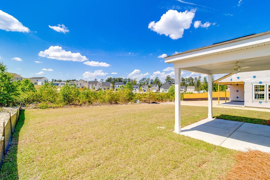Exterior details and patio area of a home in Ellington, Elgin (Image 4).
