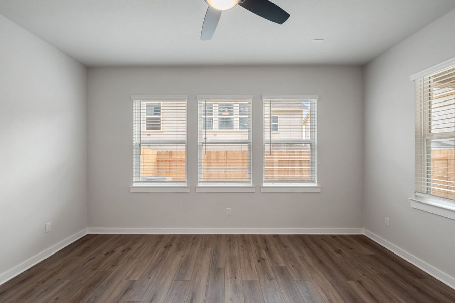 Spacious, unfurnished interior of a new home in Park Central, Georgetown (Image 25). Spacious, unfurnished interior of a new home in Park Central, Georgetown (Image 25).