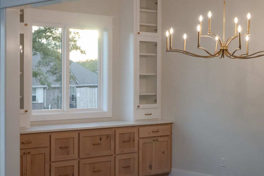 Representative furnished interior of a home built from the The Stella by Reece Homes in Traditions, Bryan (Image 41).