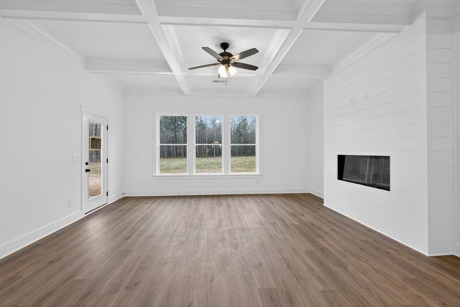 Spacious, unfurnished interior of a new home in , Statham (Image 33).