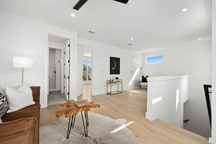 Furnished interior view inside a new home in , Austin (Image 32).