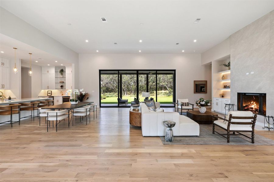 Furnished interior view inside a new home in , Johnson City (Image 15). Furnished interior view inside a new home in , Johnson City (Image 15).