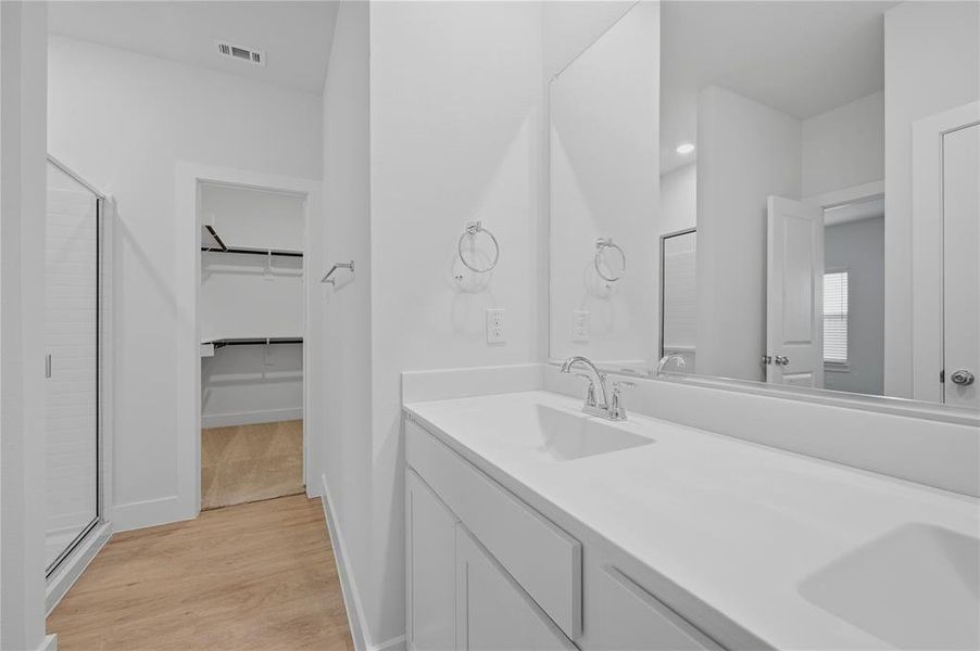 Furnished interior view inside a new home in , Forney (Image 9).