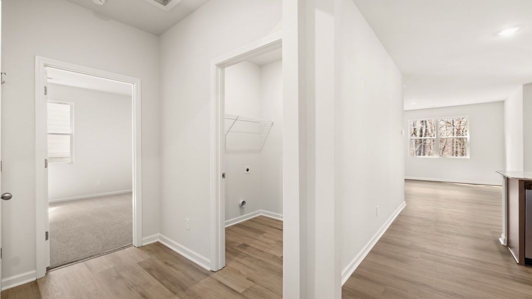 Representative unfurnished interior of a home built from the Cali by D.R. Horton in South Wind, South Fulton (Image 16).