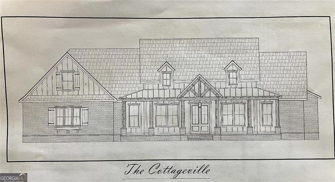 Exterior rendering of this home design in , Bremen, GA (Image 1). Exterior rendering of this home design in , Bremen, GA (Image 1).