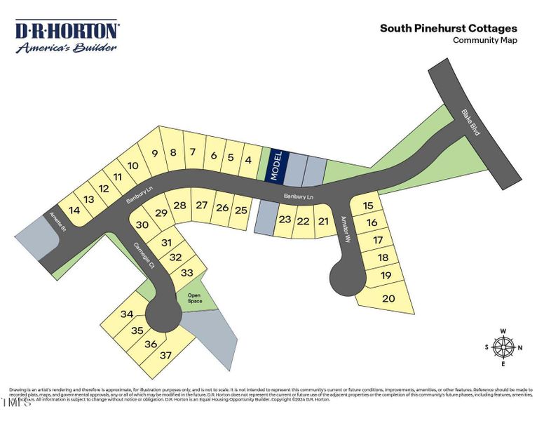 South Pinehurst Cottages Site Map South Pinehurst Cottages Site Map