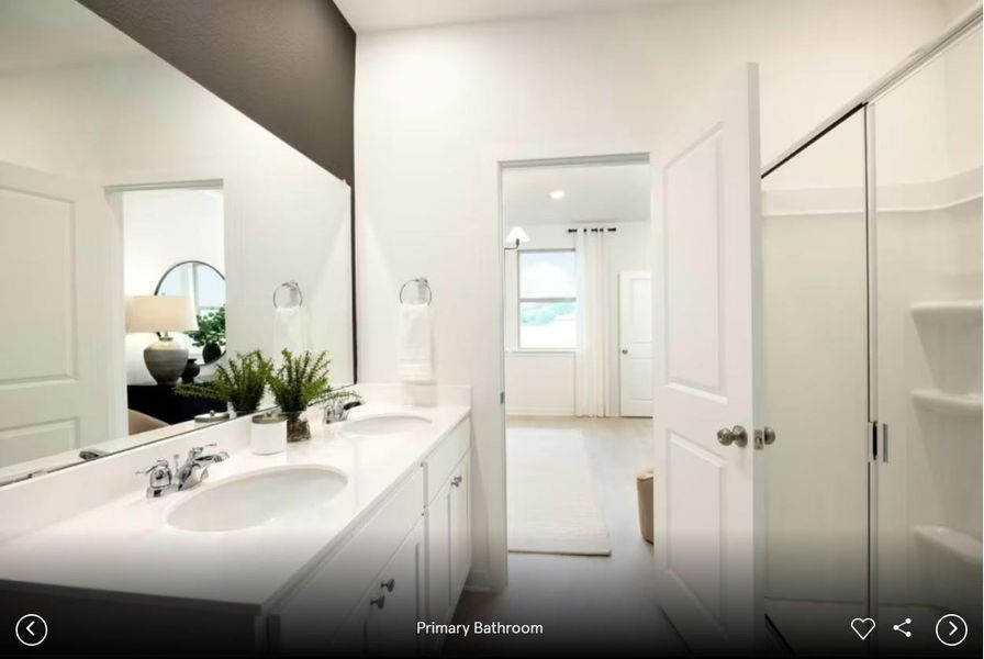Interior photos- Photo of Centex model home with same floor plan, not of actual home listed.