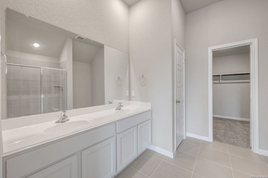 Furnished interior view inside a new home in Chaparral Ranch, Floresville (Image 8).