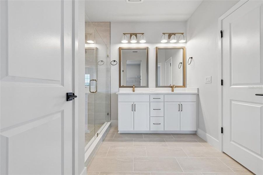 Furnished interior view inside a new home in , Sarasota (Image 9).